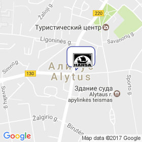 Hansa на карте Hansa на карте