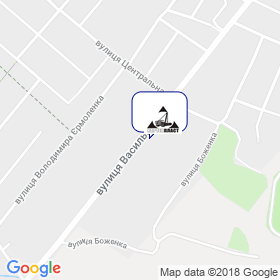 Хартехпласт на мапі Хартехпласт на мапі