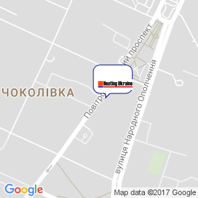 Heating Ukraine на мапі