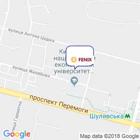 FENIX на мапі