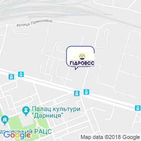 ГІДРОВЄС на мапі