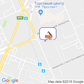ХОСТ на карте ХОСТ на карте
