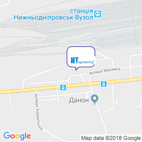 ГідроТех Інжинірінг на мапі