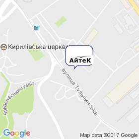 Айтек на карте Айтек на карте