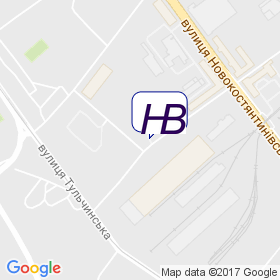 Промислова автоматика НВ на мапі