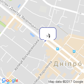 ЕЛТРОН на мапі