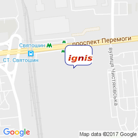 ИГНИС на карте