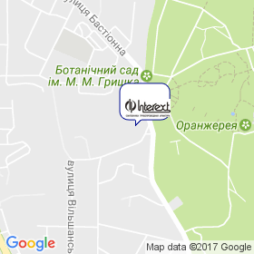 Интерекст на карте