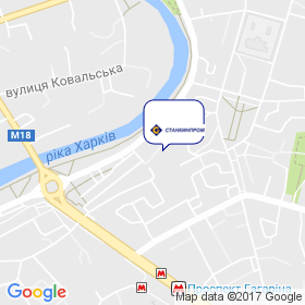 Станкінпром на мапі