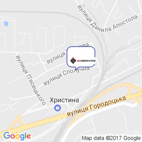 Ізосервіс на мапі