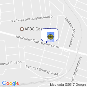 Юніпласт на мапі