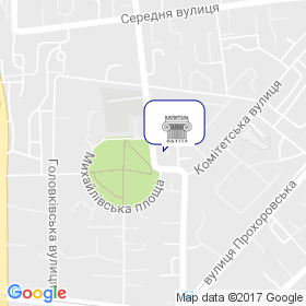 Капитель Одесса на карте