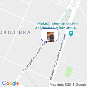 КАРОФФ на мапі КАРОФФ на мапі