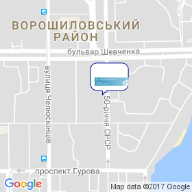 Клiмат Контроль Донецьк на мапі