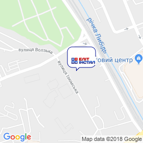 Еліт-Інстал на мапі