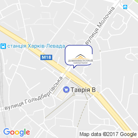 ДомІнвестСтрой на мапі