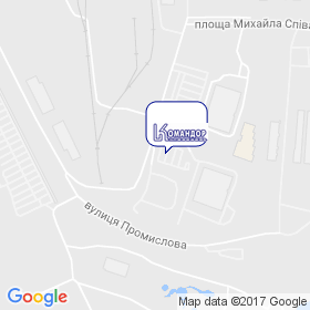 КОМАНДОР 2000 на мапі КОМАНДОР 2000 на мапі
