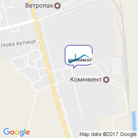 Комінвент на мапі Комінвент на мапі