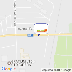 Котёл+ на мапі