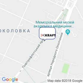 KRAFT на карте KRAFT на карте