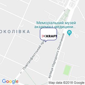 KRAFT на мапі