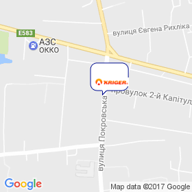 Котлозавод Кригер на карте Котлозавод Кригер на карте
