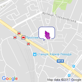 Кристал Центр на мапі