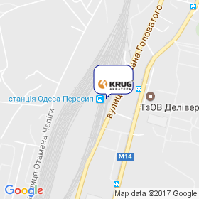 Круг-Акватерм на мапі