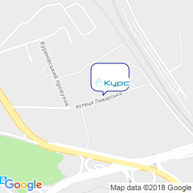 Курс на карте