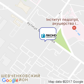ЛИКОНД на карте ЛИКОНД на карте