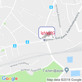 Лемберг, ВЦ на карте Лемберг, ВЦ на карте