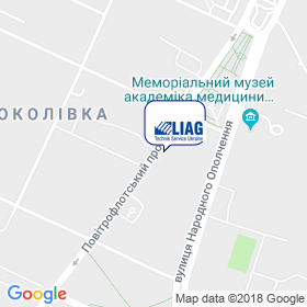 Лиаг Техник Сервис Украина на мапі