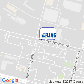 Ліаг Технік Сервіс Україна на мапі