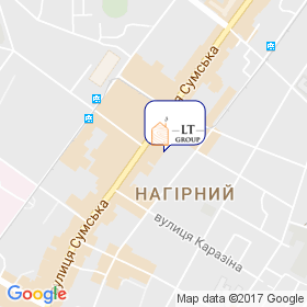 ЛТ-ГРУП на мапі