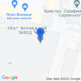 Винницкий завод Маяк на карте