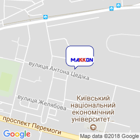 МАККОН на мапі