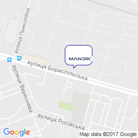 Мандик Украина на карте