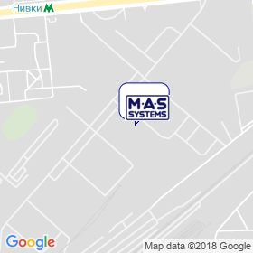 МАС Сістемз на мапі