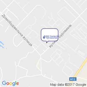Синтек-М на карте