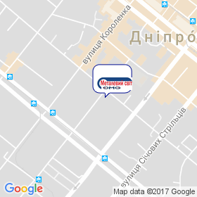 Металевий світ на мапі