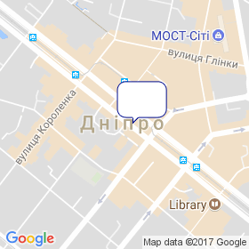 МетінвестДнепр на мапі МетінвестДнепр на мапі