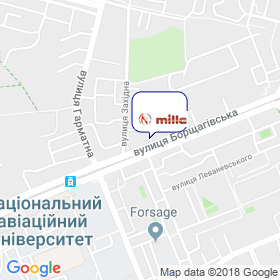 Мiлла на мапі