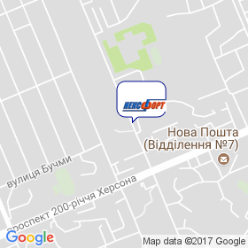 Нексфорт на мапі