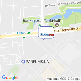 NewBest на мапі