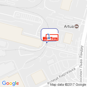 Нікотерм Україна на мапі