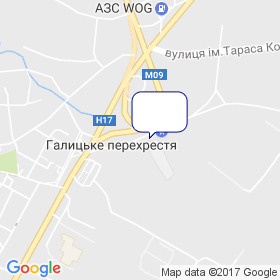 Нова Оселя на мапі