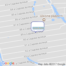 Океан на карте Океан на карте