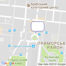 БГК ОДЕСАБУРВОД на мапі БГК ОДЕСАБУРВОД на мапі