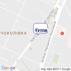 Українська трубопромислова компанія на мапі Українська трубопромислова компанія на мапі