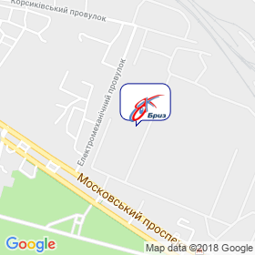 ОВК Бриз на мапі